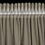 Zasłona gotowa na taśmie 140x270 ROSA welwetowa brązowa Design 91 - 6