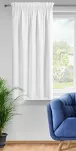 Zasłona gotowa na taśmie 140x175 RITA jednokolorowa biała z miękkiej tkaniny - 12
