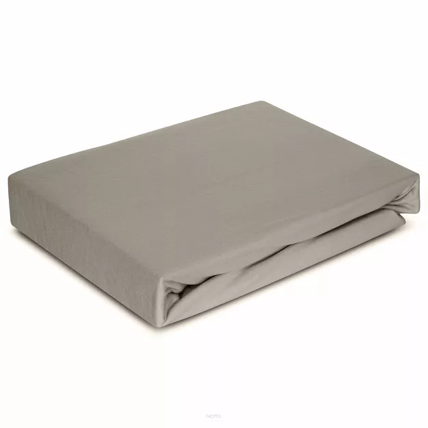 Prześcieradło z mikrowłókna z gumką 220x200 SOFT srebrne Design 91