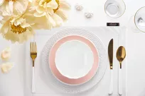 Obrus welwetowy 145x220 VELVET czarny wykończony mankietem - 8