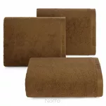 Ręcznik 70x140 EVI Pierre Cardin miodowy zdobiony bordiurą w kolorze ręcznika z logo marki - 4
