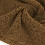 Ręcznik 70x140 EVI Pierre Cardin miodowy zdobiony bordiurą w kolorze ręcznika z logo marki - 2