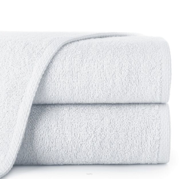 Ręcznik bawełniany 50x100 GŁADKI 1 jednokolorowy biały
