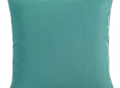 Poszewka jednokolorowa 45x45 GARDEN 4 turkusowa na taras wodoodporna