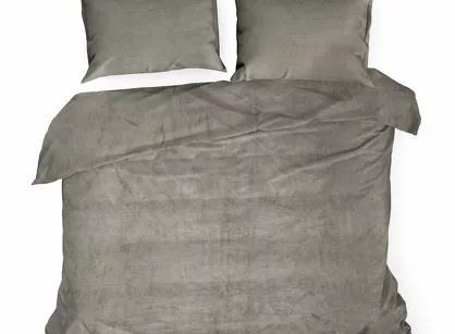 Pościel polarowa 160x200 FLANO 2 beżowa jednokolorowa z kolekcji NOVA Flano