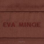 Pościel z makosatyny 140x200 ELEGANT 1I Eva Minge marsala z ozdobną kantą i haftem - 5