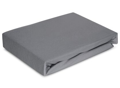 Prześcieradło z bawełny jersey 4 z elastanem z gumką stalowe 180x200