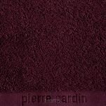 Ręcznik 70x140 EVI Pierre Cardin burgund zdobiony bordiurą w kolorze ręcznika z logo marki 430 g/m2 - 2