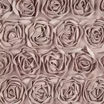 Zasłona na taśmie 140x270 ROSES 13 Eva Minge welwetowa pudrowa aplikacja róż 3D - 4