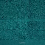 Ręcznik bawełniany 70x140 DAMLA ciemny turkus gładki z subtelną bordiurą - 3