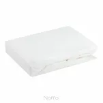 Prześcieradło z bawełny frotte z gumką kremowe 140x200 Design 91 - 6