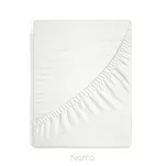Prześcieradło z bawełny frotte z gumką kremowe 140x200 Design 91 - 4