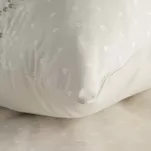 Pościel świąteczna 160x200 LUKE beżowo biała wzór skandynawski z bawełny renforce - 5