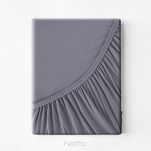 Prześcieradło z bawełny jersey 3 z gumką stalowe 140x200 - 4