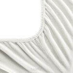 Prześcieradło z polaru FLANO z gumką kremowe 140x200 puszyste - 5