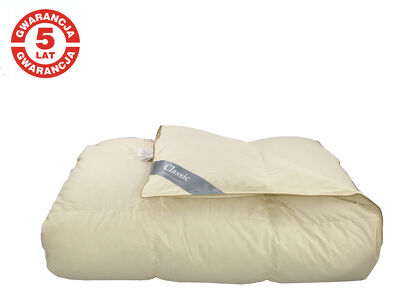 Kołdra letnia 200x220 CLASSIC puchowa