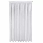 Firana gotowa na taśmie 350x250 ELPIDIA biała z matowej etaminy - 7