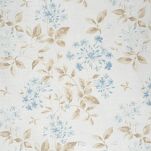 Pościel bawełniana 140x200 JASMINA kremowa z wzorem roślinnym z kolekcji Classic Family - 2