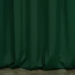 Zasłona na przelotkach 135x250 PARISA zaciemniająca ciemna zieleń jednokolorowa Design 91 - 7