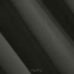 Zasłona gotowa na przelotkach 140x270 LOGAN zaciemniająca grafitowa jednokolorowa z półmatowej tkaniny - 3