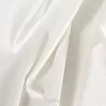 Zasłona na taśmie 140x270 AURA welwetowa biała jednokolorowa zdobiona w górnej części falbanami - 8