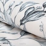 Pościel z makosatyny 220x200 PREMIUM 28 różowa niebieska kwiatowy wzór Premium - 3