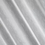 Firana na przelotkach 140x250 NESSI biała o strukturze deszczyku i siatki - 5