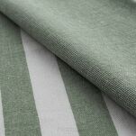 Komplet ścierek kuchennych 2x50x70 KARIN zielone w pasy z bawełny - 2