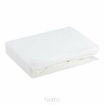 Prześcieradło z bawełny frotte z gumką kremowe 180x200 Design 91 - 4