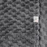 Koc 200x220 CINDY 6 stalowy puszysty w drobny wzór Design 91 - 4