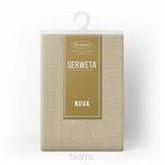 Nakładka 85x85 STELLA 1 złota zdobiona kantą z wplecioną nicią złotą - 5