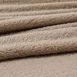 Koc 150x200 BLINK beżowy puszysty z błyszczącą srebrną nicią Design 91 - 4