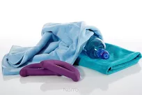 Ręcznik 70x140 AMY szybkoschnący fioletowy z mikrofibry 380 g/m2 - 5