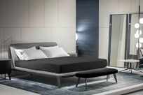 Prześcieradło z bawełny jersey z gumką czarne 220x200 Design 91 - 4