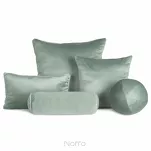 Poszewka welwetowa 45x45 GAJA 1 jednokolorowa ciemna mięta - 6