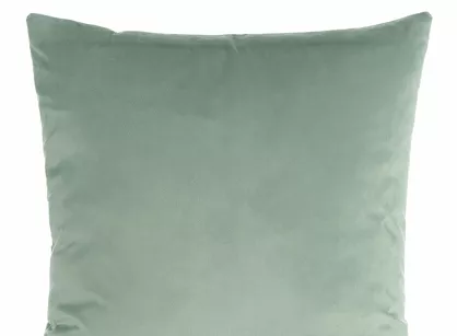 Poszewka welwetowa 45x45 GAJA 1 jednokolorowa ciemna mięta