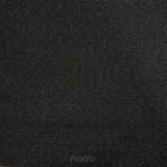 Bieżnik bawełniany 40x140 STELLA 1 czarny zdobiony kantą z wplecioną nicią srebrną - 4