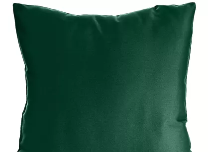 Poszewka satynowa jednokolorowa 40x40 NOVA 1 ciemna zieleń