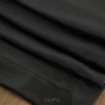 Serwetka welwetowa 30x40 MELINDA czarna wykończona mankietem 4 szt. - 4