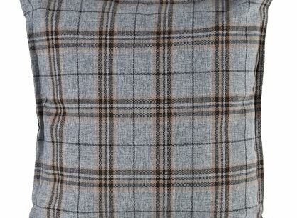 Poszewka na taras 45x45 GARDEN 24D srebrna wodoodporna wzór kraty