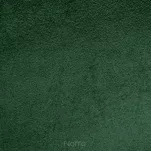 Zasłona na taśmie 140x270 MELANIE welwetowa ciemna zieleń o aksamitnej strukturze - 5