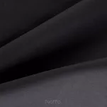 Pościel satynowa 220x200 DINA jednokolorowa gładka czarna z kolekcji Diva Line - 2