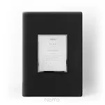 Pościel satynowa 220x200 DINA jednokolorowa gładka czarna z kolekcji Diva Line - 6