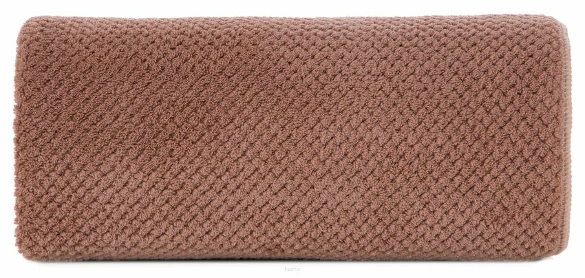 Ręcznik 70x140 ZOE 1 szybkoschnący pudrowy z mikrofibry o ryżowej strukturze 280 g/m2