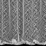 Firana na przelotkach 300x250 AMANDA biała z pajęczej siateczki - 8