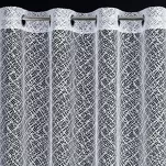 Firana na przelotkach 300x250 AMANDA biała z pajęczej siateczki - 4