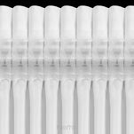 Firana na taśmie 135x270 ARLETA biała z szyfonu z delikatnym połyskiem - 11