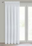 Firana na taśmie 135x270 ARLETA biała z szyfonu z delikatnym połyskiem - 9