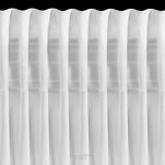 Firana na taśmie 135x270 ARLETA biała z szyfonu z delikatnym połyskiem - 4