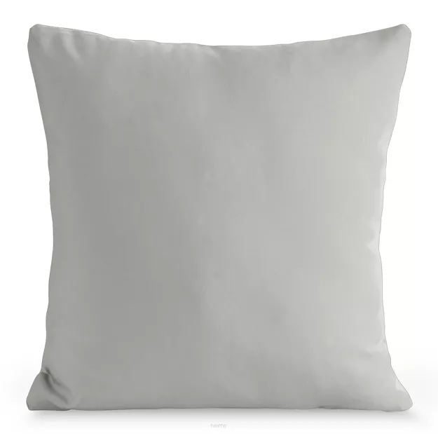 Poszewka jednokolorowa 45x45 GARDEN srebrna na taras wodoodporna